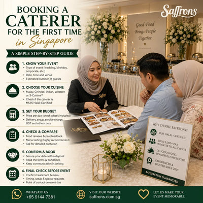 Booking a Caterer for the First Time in Singapore