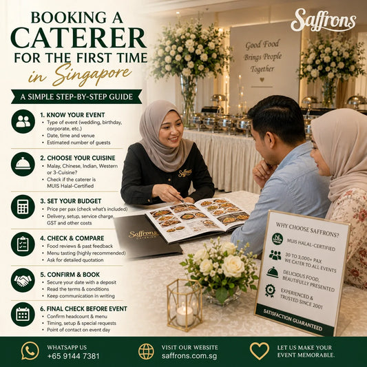 Booking a Caterer for the First Time in Singapore