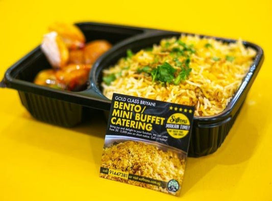 A Bento Bonanza with Halal Briyani Delivered Right to Your Doorstep in Singapore