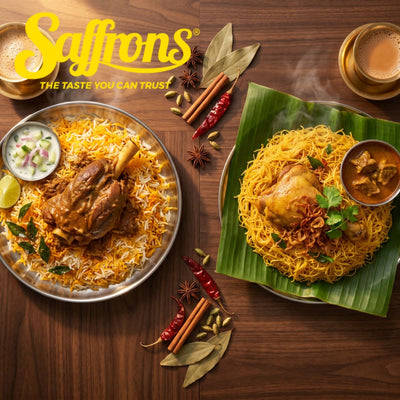 Saffrons vs Bismillah Biryani
